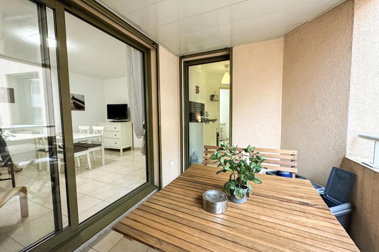 St Roch 2 - Appart 300 M De La Gare, Clim, Terrasse, Garage Antibes Buitenkant foto